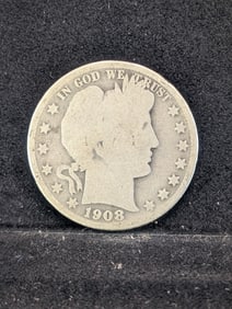 1908 Barber Half Dollar