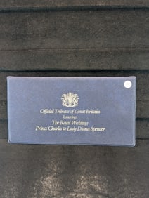 1981 British Royal Wedding Prince Charles To Lady Diana Coin Set
