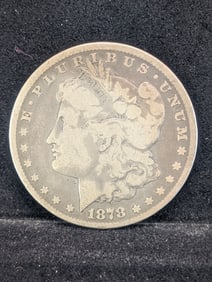 1878-P Semi-Key Date Morgan Silver Dollar. First Year Of Issue.