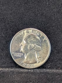 1964-D Washington Quarter, 90% Silver