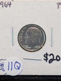 1964 Proof Roosevelt Dime