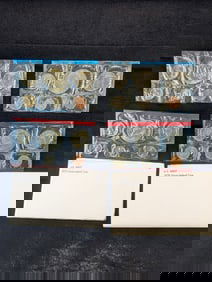 1975 & 1978 P & D United States 12-Coin Mint Sets With OGP & COA's. 24 Coins.