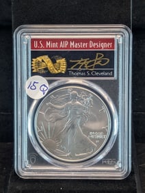 2023 American Silver Eagle PCGS MS70. Top Grade