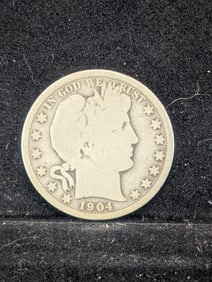 1904-S Barber Half Dollar