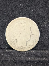 1904 Barber Half Dollar