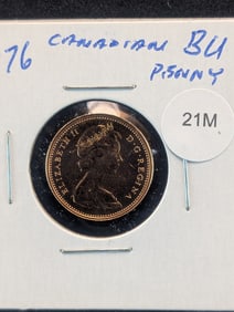1976 Canadian Penny