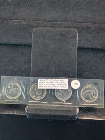 2007 Canadian Vancouver Olympic Quarters Set UNC