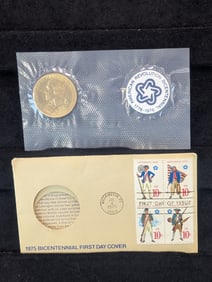 Paul Revere Bicentennial Medal First Day Cover