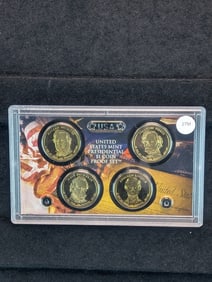 2010-S U.S. Mint Presidential One Dollar Coin Proof Set- No Box
