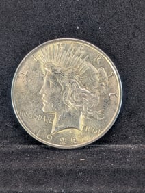 1922 Peace Silver Dollar