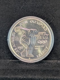 1983-P Uncirculated Olympic Silver Dollar