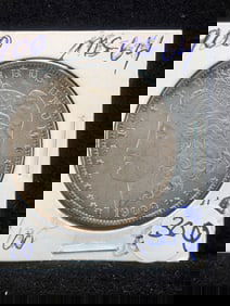 1900 Morgan Dollar. MS. Nicely Toned