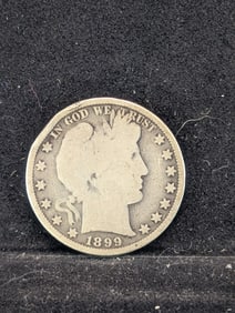 1899 Barber Half Dollar