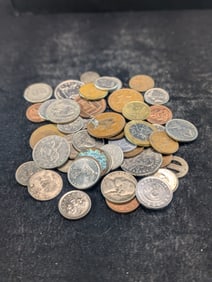 Lot Of Misc. Foreign Coins