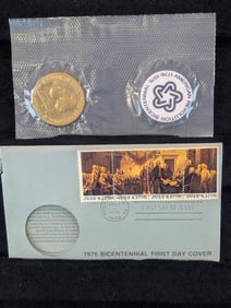 Thomas Jefferson Bicentennial Medal First Day Cover