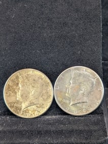 1964 P&D Kennedy Half Dollars. 90% Silver
