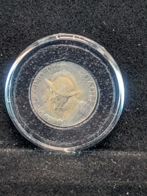 1970 Silver (Unc-BU) Panama, 1/10 Balboa
