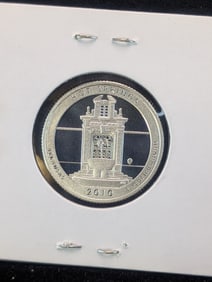 2010-S 90% Silver Proof ATB Quarter Hot Springs National Park (AR)
