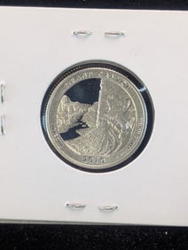 2010-S 90% Silver Proof ATB Quarter Grand Canyon National Park (AZ)