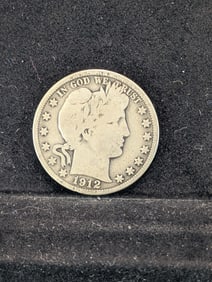 1912 Barber Half Dollar