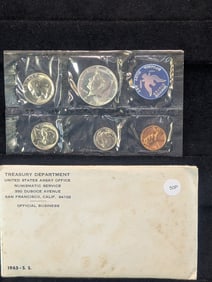 1965 SMS Flat Pack with 40% Kennedy Silver Half