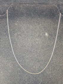 18" .925 Chain Link Necklace. 0.9 grams