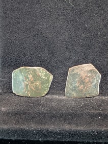 2, 12th-14th Century Byzantine Coin-Medieval coin, over 600 years old!