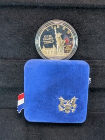 1986-S U.S. Ellis Island Liberty One Dollar