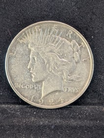 1924 Peace Dollar