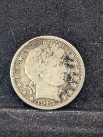 1915-D Barber Half Dollar