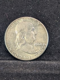 1961 Franklin Half Dollar UNC