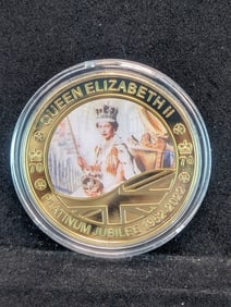 Queen Elizabeth II Platinum Jubilee (1952-2022) Token, BU-New, Novelty
