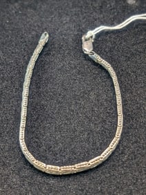 Vintage 8" .925 Tennis Bracelet. 13.2 grams.