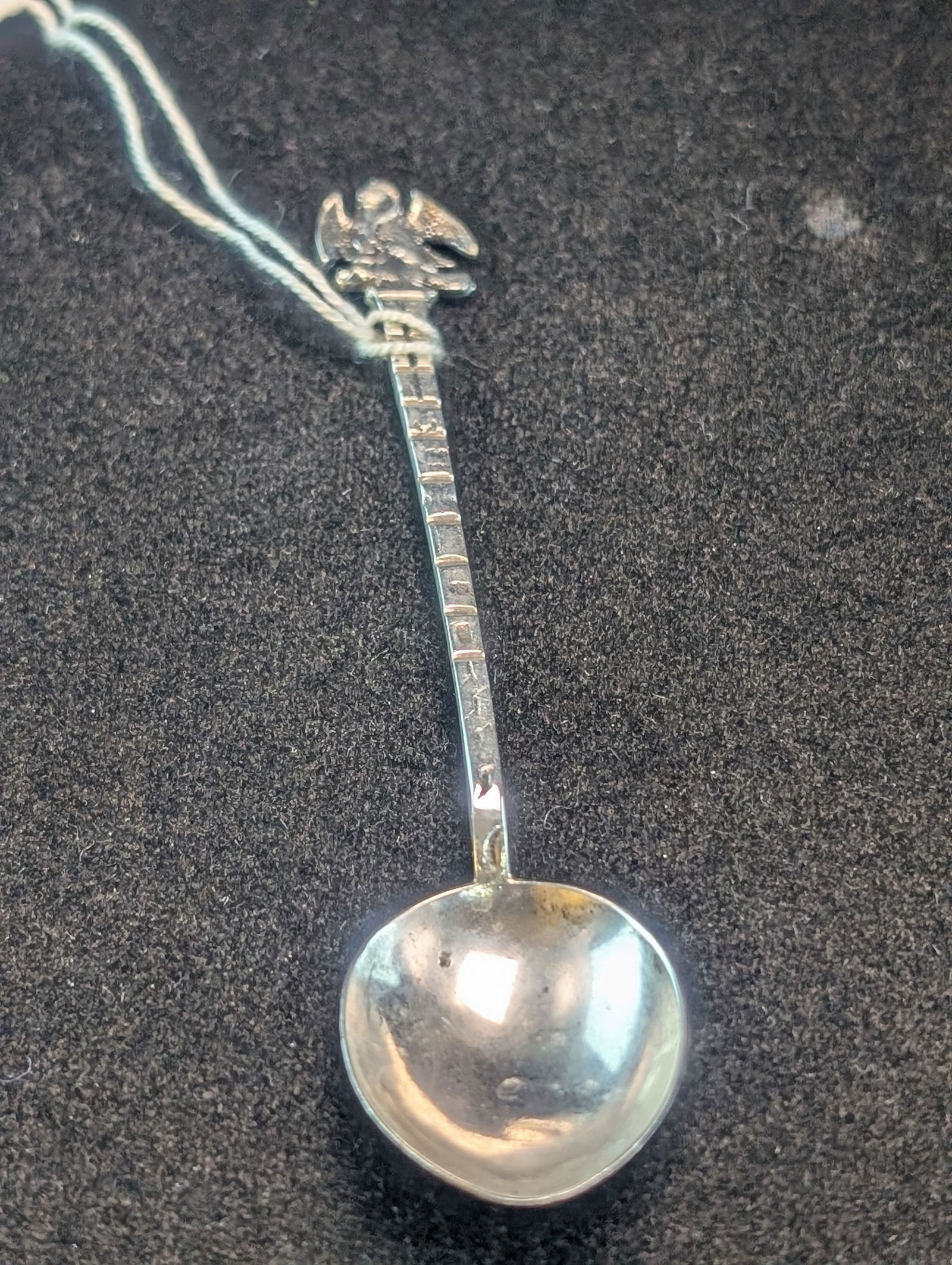 9 grams Sterling Silver Mexico Souvenir Spoon (1 of 3)