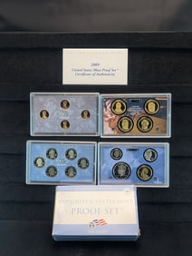 2009-S U.S. Mint Proof Set. 18 Coins.