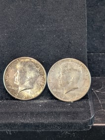1964 P & D Kennedy Half Dollars. 90% Silver.