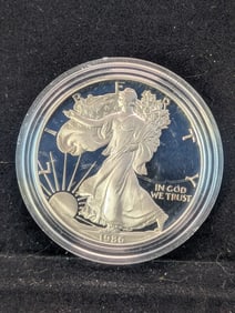 1986-S American Silver Eagle PROOF COIN