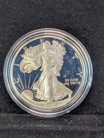 1990-S American Silver Eagle PROOF COIN