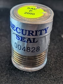 Sealed roll of 2000-P Native American Dollar Coins. Gem BU coins.
