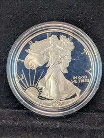 1992-S American Silver Eagle PROOF COIN