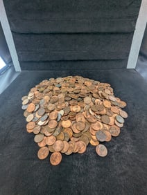 Five Pounds Of Lincoln Cents. Approx. Worth $8.55.