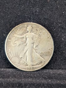 1942-D Walking Liberty Half Dollar