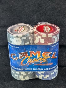 Pack Of Camel Casino Poker Chips