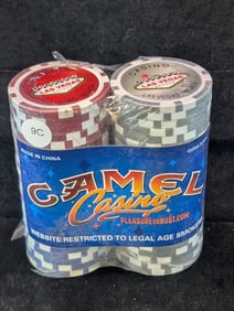 Pack Of Camel Casino Poker Chips