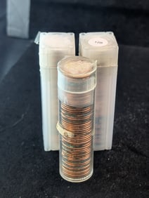 3 Tubes of Mixed 2009-P Lincoln Cents