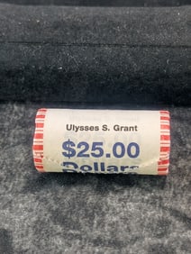 Unopened Roll Of 2011 Ulysses S. Grant Presidential Dollars