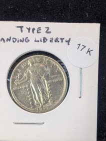 1917 Type 2 Standing Liberty Quarter
