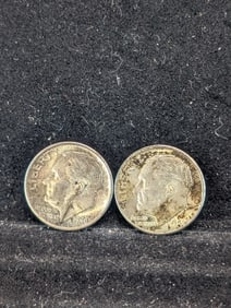 1946 P & S Roosevelt Dimes