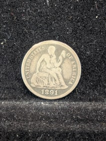 1891-O Seated Liberty Dime