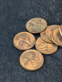 (48) 1950-S BU Lincoln Wheat Cents